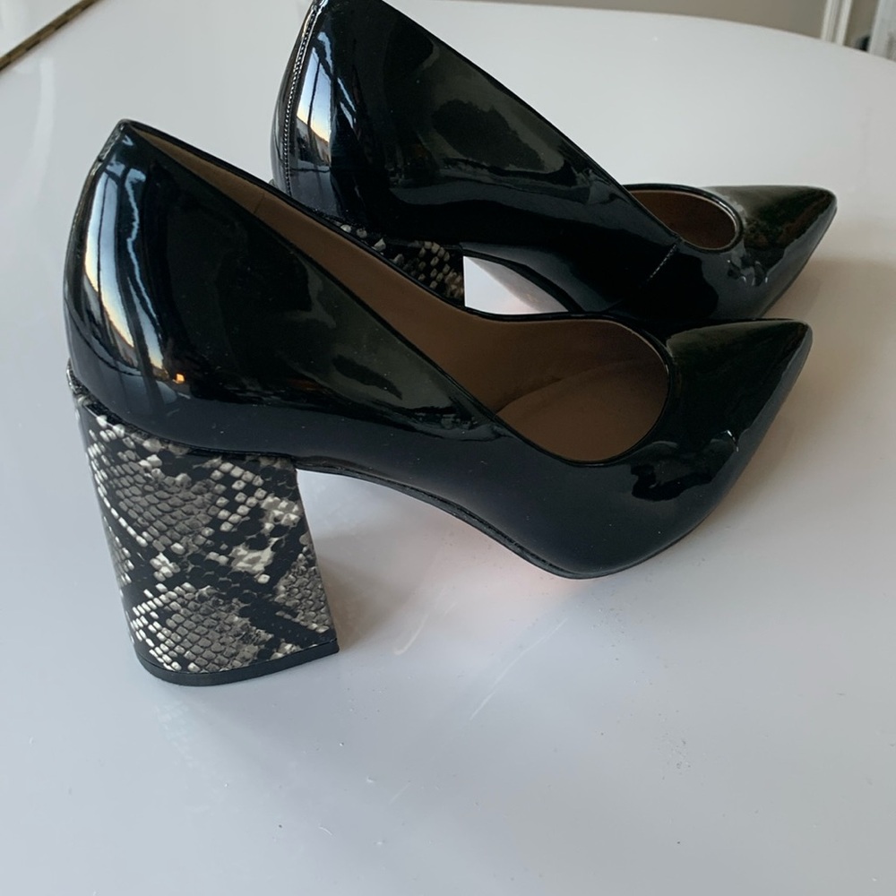 Beautiful shiny leather shoes